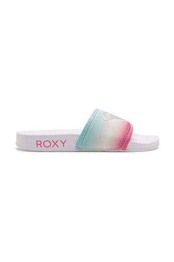 Detské šľapky Roxy biela farba