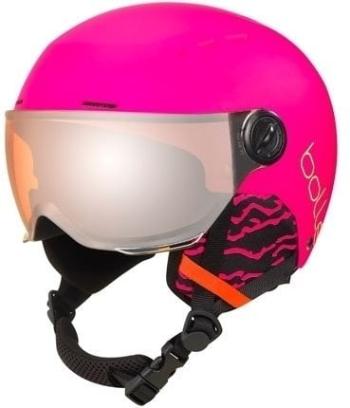 Bollé Quiz Visor Junior Ski Helmet Matte Hot Pink S (52-55 cm) Lyžiarska prilba