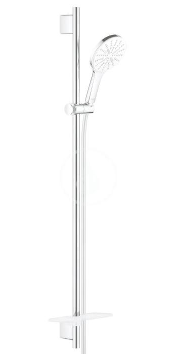 GROHE - Rainshower SmartActive Súprava sprchovej hlavice 130, 3 prúdy, tyče 900 mm a hadice, mesačná biela 26578LS0