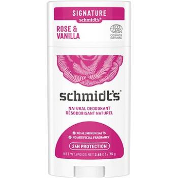 SCHMIDTS Signature Ruža + vanilka tuhý dezodorant 58 ml (8710522489819)