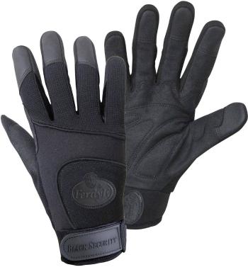 FerdyF. BLACK SECURITY Mechanics 1911-10 Clarino® syntetická koža montážne rukavice Veľkosť rukavíc: 10, XL EN 388 CAT I