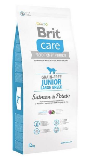 BRIT Care dog Grain free Junior Large Breed Salmon & Potato 12kg