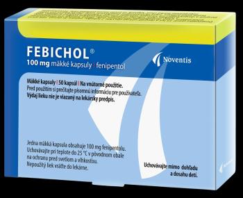 Noventis Febichol 100 mg 50 kapsúl