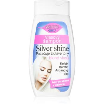 Bione Cosmetics Silver Shine šampón neutralizujúci žlté tóny 260 ml