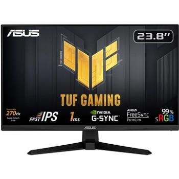 23.8 ASUS TUF Gaming VG249QM1A (90LM06J0-B02370) + ZDARMA Herná podložka pod myš ASUS