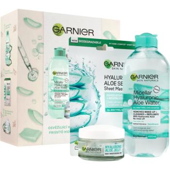 Garnier Skin Naturals Hyaluronic Aloe darčeková sada (pre normálnu až zmiešanú pleť)