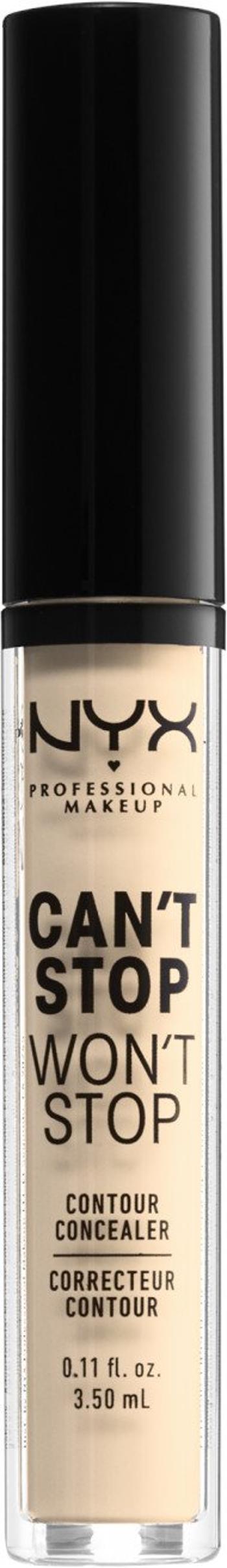 NYX Professional Makeup Can't Stop Won't Stop korektor - odtieň 01 Pale 3.5 ml