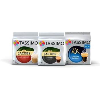 Tassimo PACK Alza – Au Lait, Espresso, Decaf (A000016723)