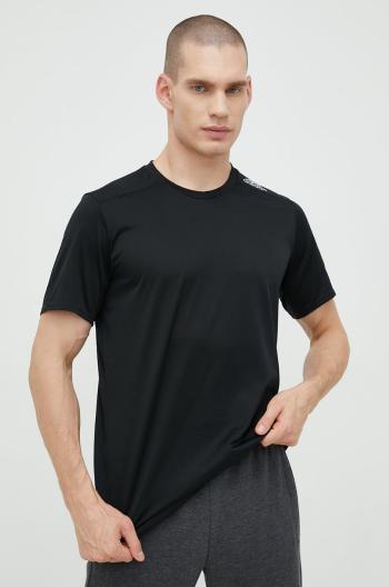 Bežecké tričko adidas Performance Designed For Running čierna farba, jednofarebné
