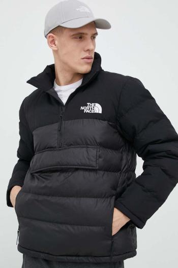 Bunda The North Face HMLYN SYNTH INS ANORAK pánska, čierna farba