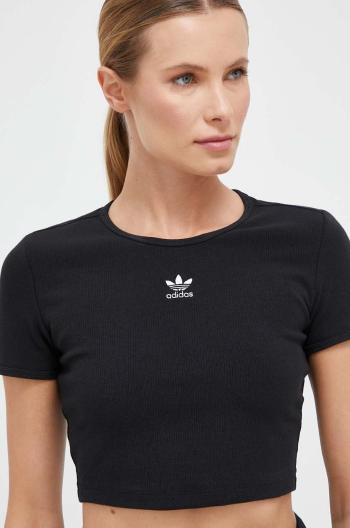 Tričko adidas Originals dámsky, čierna farba