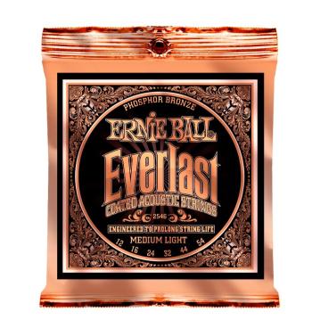 Ernie Ball Everlast Phosphor Bronze Medium Light.012-.054