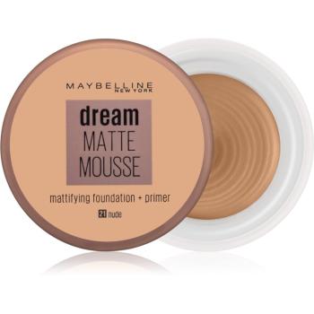 Maybelline Dream Matte Mousse zmatňujúci make-up odtieň 21 Nude 18 ml