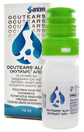 Ocutears ALO+ očný roztok bez konzervačných látok 10 ml