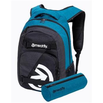 Meatfly EXILE Backpack, Petrol Heather/Charcoal Heather (8590202029173)