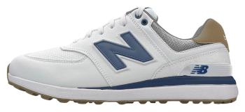 New Balance 574 Greens White/Navy 43 Pánske golfové topánky