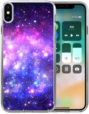 MY ART Ochranný kryt Apple iPhone XS Max GALAXY (015)