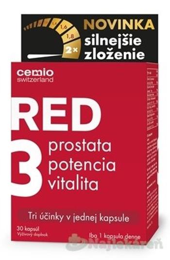 Cemio RED3 30 kapsúl