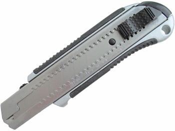 Nôž ulamovací kovový s kovovou výstuhou, 25mm, EXTOL PREMIUM