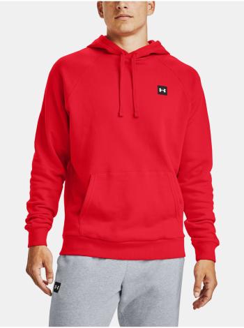 Mikina Under Armour Rival Fleece Hoodie-RED