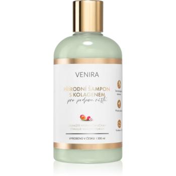 Venira Šampon pre podporu rastu prírodný šampón s kolagénom s vôňou Mango-Lychee 300 ml