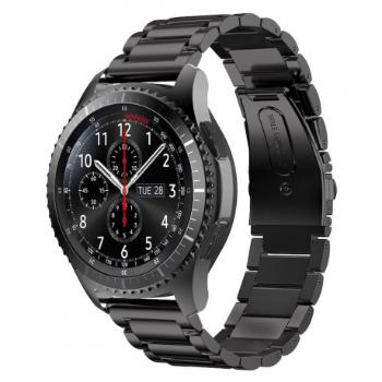 Huawei Watch 3 / 3 Pro Stainless Steel remienok, Black