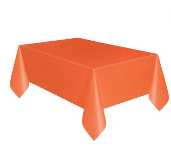 Unique Party Plastový obrus - Oranžový 137 x 274 cm