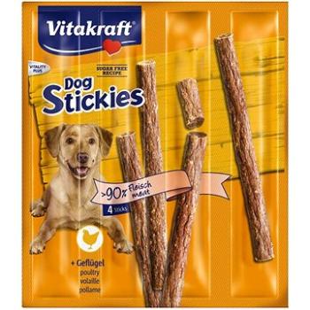 Vitakraft Dog pochúťka Dog stickies hydinové 4× 11 g (4008239289162)