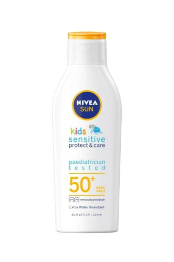 Nivea Sun Detské mlieko na opaľovanie Sensitive SPF 50+ 200ml