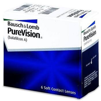 PureVision (6 šošoviek) dioptria: +1.25, zakrivenie: 8.60 (785810890187)