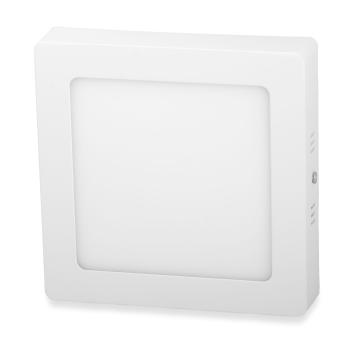 Ecolite Biely prisadený LED panel hranatý 170 x 170mm 12W Farba svetla: Denná biela LED-CSQ-12W/4100