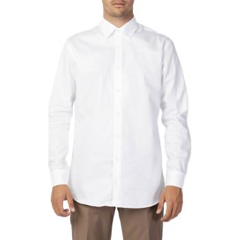 Selected  SLHREGETHAN SHIRT LS CLASSIC B NOOS 16086754  Košele s dlhým rukávom Biela