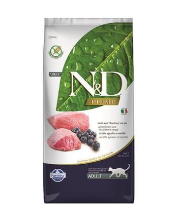 Farmina N&D cat PRIME (GF) adult, lamb & blueberry granule pre mačky 5kg