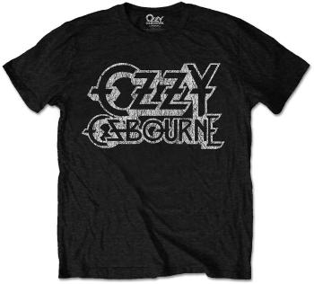 Ozzy Osbourne Tričko Vintage Logo Black L