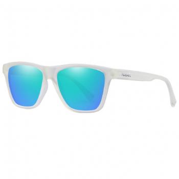 KDEAM Lead 6 slnečné okuliare, Transp & White / Blue Green (GKD018C06)