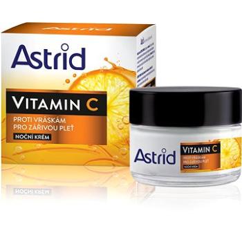 ASTRID Vitamín C Nočný krém proti vráskam pre žiarivú pleť 50 ml (8592297006831)