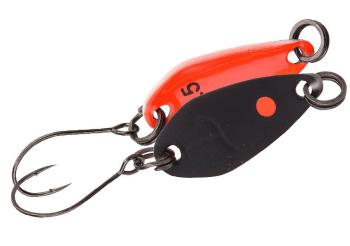 Spro plandavka trout master incy spoon black orange - 3,5 g