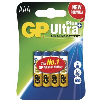 GP ALKALICKE BATERIE ULTRA PLUS AAA, 4KS BLISTER, B1711