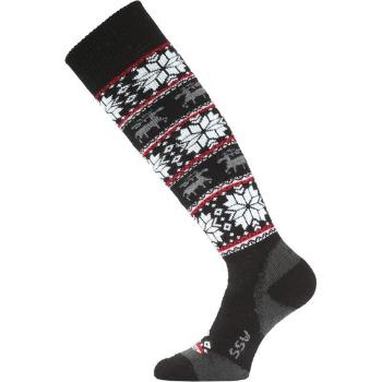 Ponožky Lasting SSW 900 čierne S (34-37)