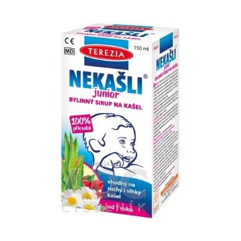 TEREZIA NEKAŠLI JUNIOR bylinný sirup na kašeľ