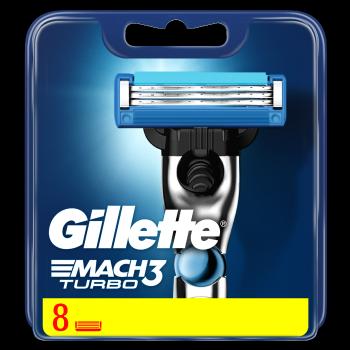 Gillette Mach3 Turbo Náhradné hlavice 8ks