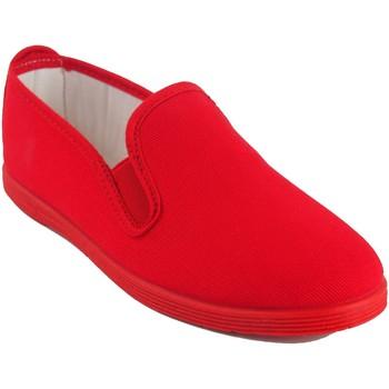 Bienve  Univerzálna športová obuv Plátno lady  102 Kunfu červené  Červená