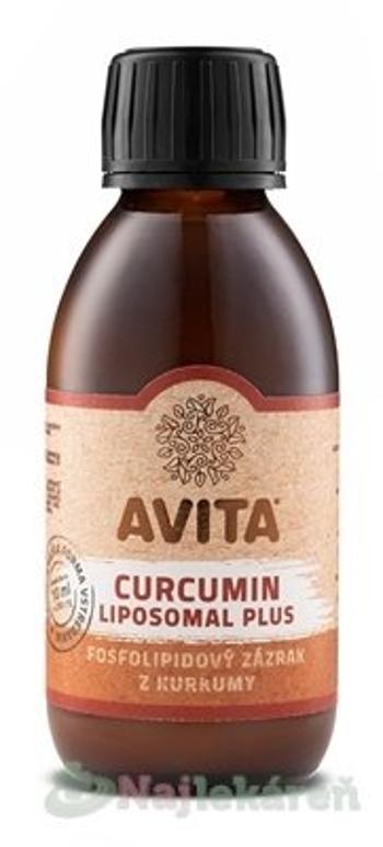 Avita Curcumin Liposomal Plus Fosfolipidový z kurkumy 200 ml