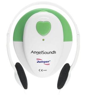 AngelSounds JPD 100S Prenatálny odposluch, biela/zelená (6951740500005)