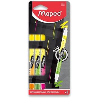 MAPED Fluo Peps Duo Neon, 3 farby (734127)