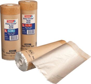 tesa  04378-00003-01 krepová lepiaca páska tesa Easy Cover® hnedá (d x š) 20 m x 1 m 1 ks