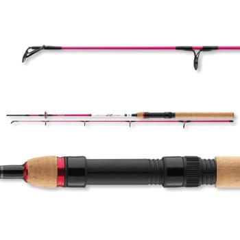 Daiwa prút ninja x kids pink 1,5 m 10-30 g