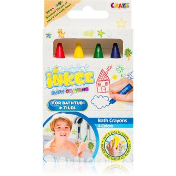 Craze INKEE Bath Crayons farebné ceruzky do kúpeľa 4 ks