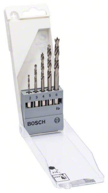 Bosch Accessories 2608595525 sada špirálových vrtákov do dreva 5-dielna 2 mm, 3 mm, 4 mm, 5 mm, 6 mm  1/4 "(6,3 mm) 1 sa