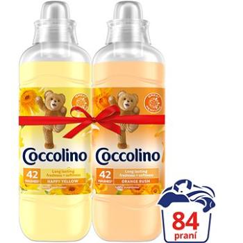 COCCOLINO Orange Rush & Happy Yellow 2× 1,05 l (84 praní) (PPR2515smix2)